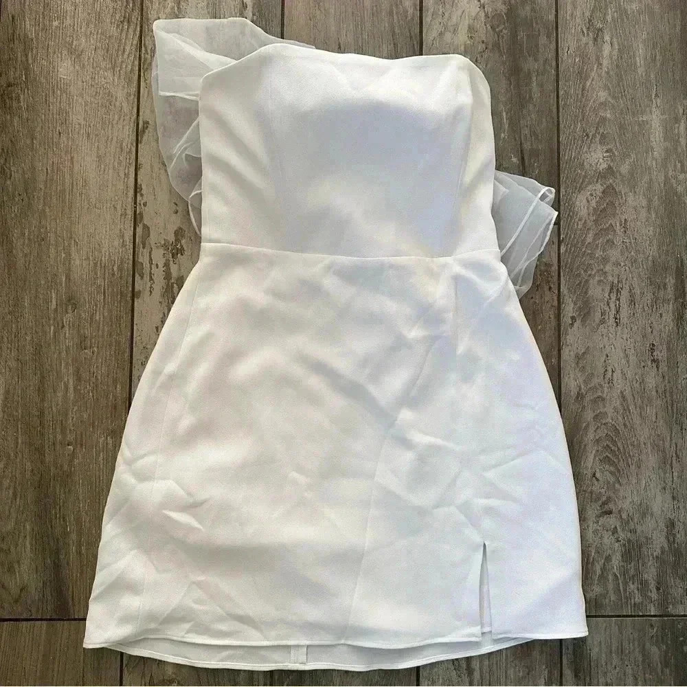 NWT Park & Fifth White Mini Dress Size Med(6-8)